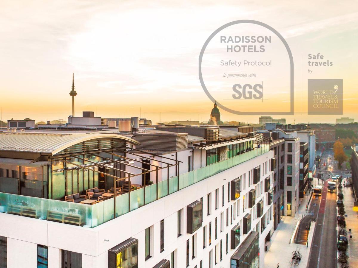 Radisson Blu Hotel, Манхайм Екстериор снимка