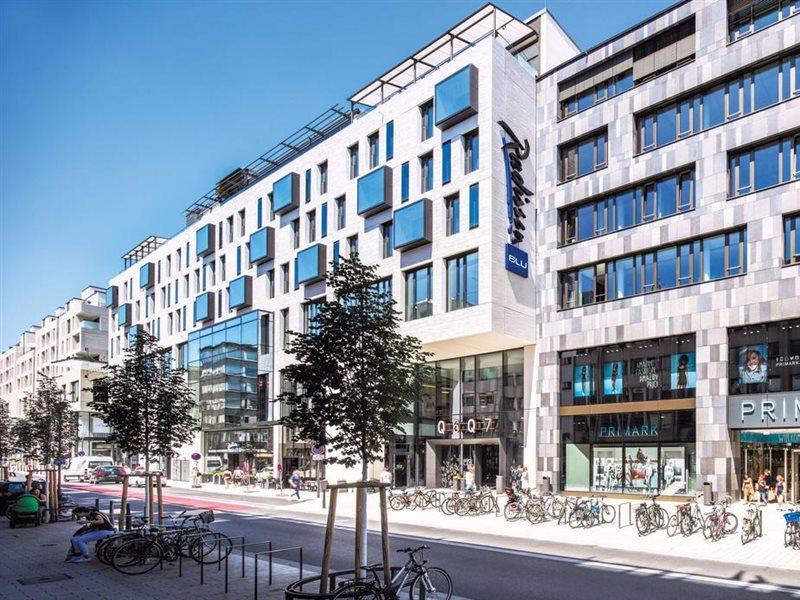 Radisson Blu Hotel, Манхайм Екстериор снимка